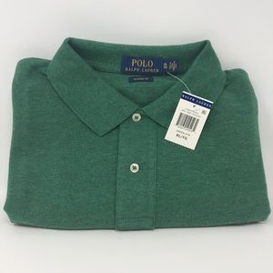 Polo Ralph Lauren Green Heather Polo Shirt XL